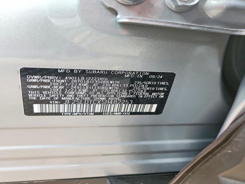 Aukcja sprzedaży 2025 Subaru Forester, vin: JF2SLDTCXSH482253, numer aukcji: 64081706