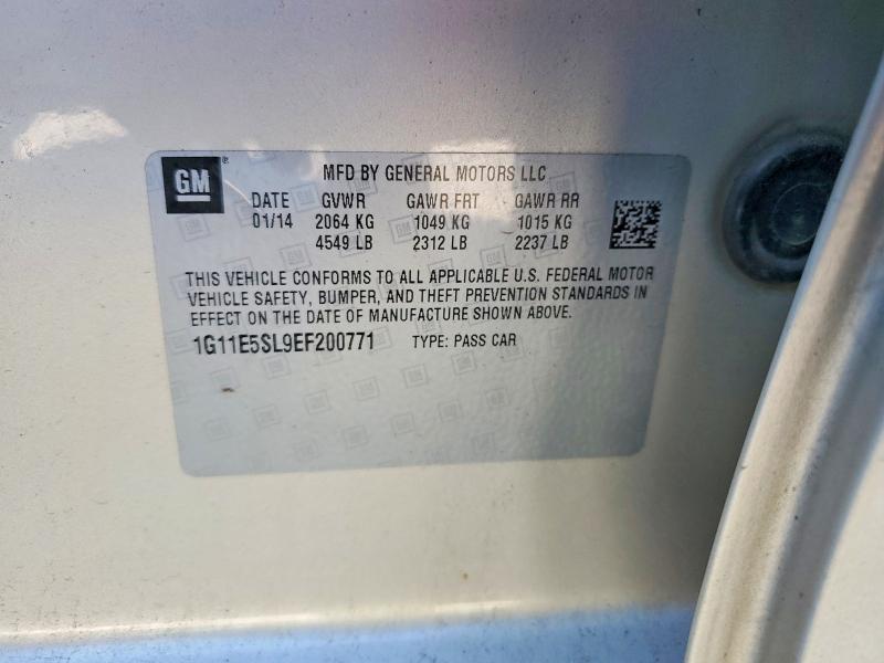 Продаж на аукціоні авто 2014 Chevrolet Malibu, vin: 1G11E5SL9EF200771, номер лоту: 63567976