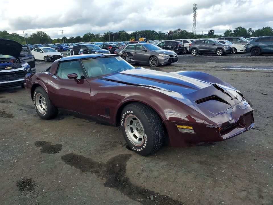 1981 Chevrolet Corvette მანქანა იყიდება აუქციონზე, vin: 1G1AY876XBS415686, აუქციონის ნომერი: 63292066