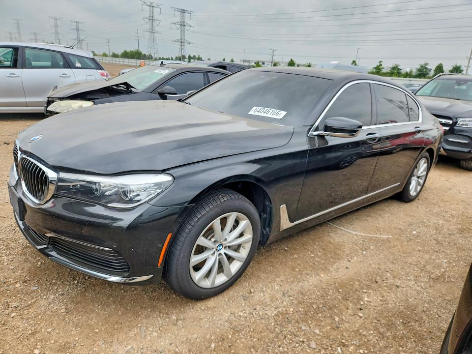 64046166 :رقم المزاد ، WBA7E4C58KGV70107 vin ، 2019 Bmw 740 مزاد بيع