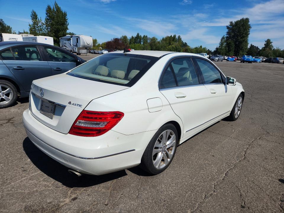 Aukcja sprzedaży 2012 Mercedes-benz C, vin: WDDGF8BB3CR201892, numer aukcji: 64157936