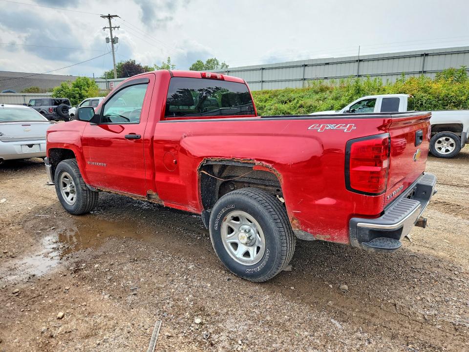 64001586 :رقم المزاد ، 1GCNKPEH7EZ159981 vin ، 2014 Chevrolet Silverado مزاد بيع