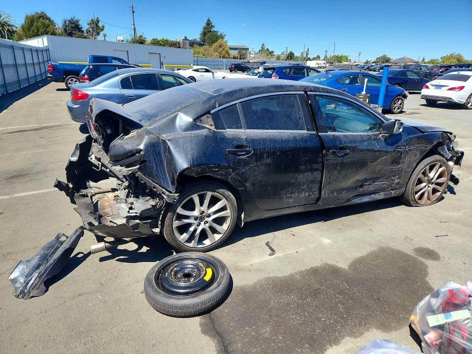 2015 Mazda 6 მანქანა იყიდება აუქციონზე, vin: JM1GJ1V51F1222135, აუქციონის ნომერი: 66586136