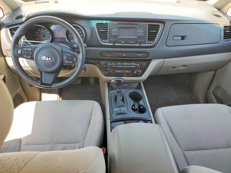 2016 Kia Sedona მანქანა იყიდება აუქციონზე, vin: KNDMB5C12G6164497, აუქციონის ნომერი: 63705316