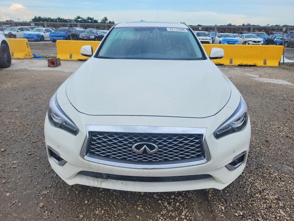 2023 Infiniti Q50 მანქანა იყიდება აუქციონზე, vin: JN1EV7BPXPM510565, აუქციონის ნომერი: 57113586