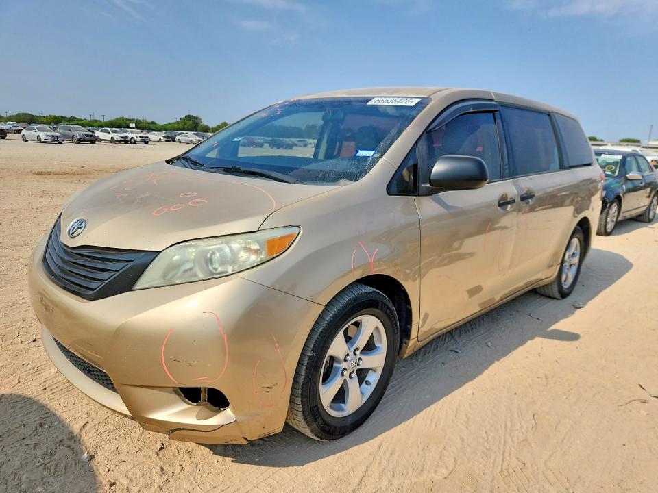 Aukcja sprzedaży 2011 Toyota Sienna, vin: 5TDKA3DC3BS007293, numer aukcji: 66536426