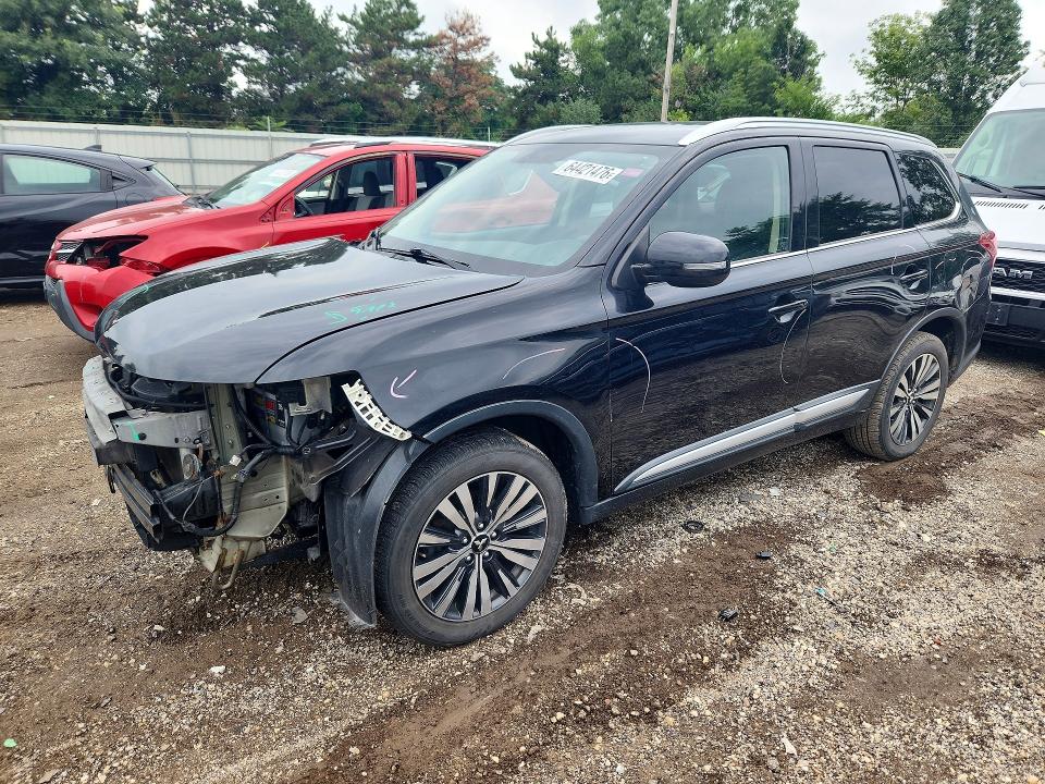 2019 Mitsubishi Outlander მანქანა იყიდება აუქციონზე, vin: JA4AZ3A35KZ046744, აუქციონის ნომერი: 64421476