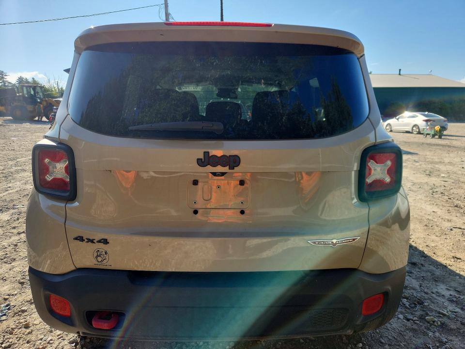 2016 Jeep Renegade მანქანა იყიდება აუქციონზე, vin: ZACCJBCTXGPD93344, აუქციონის ნომერი: 65178596