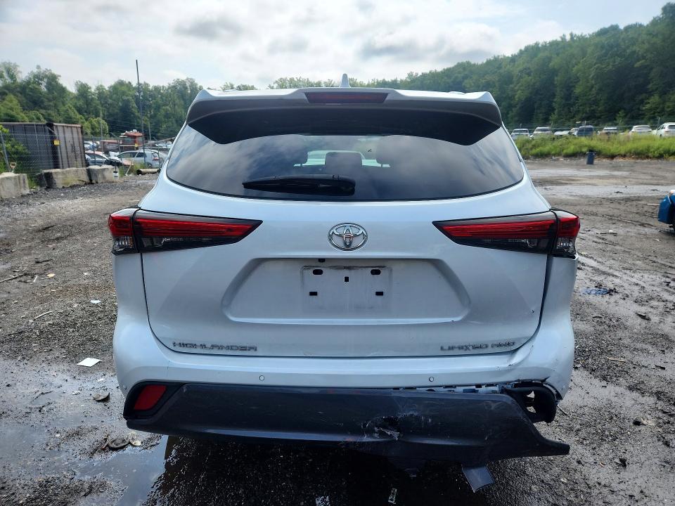 2022 Toyota Highlander მანქანა იყიდება აუქციონზე, vin: 5TDDZRBH2NS184702, აუქციონის ნომერი: 66719196