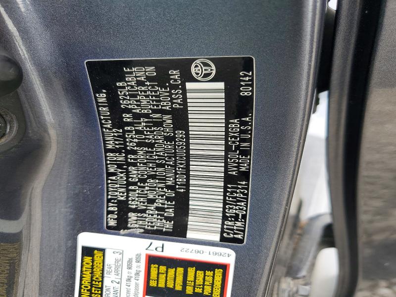 Продаж на аукціоні авто 2012 Toyota Camry Hybrid, vin: 4T1BD1FKXCU059299, номер лоту: 65723716