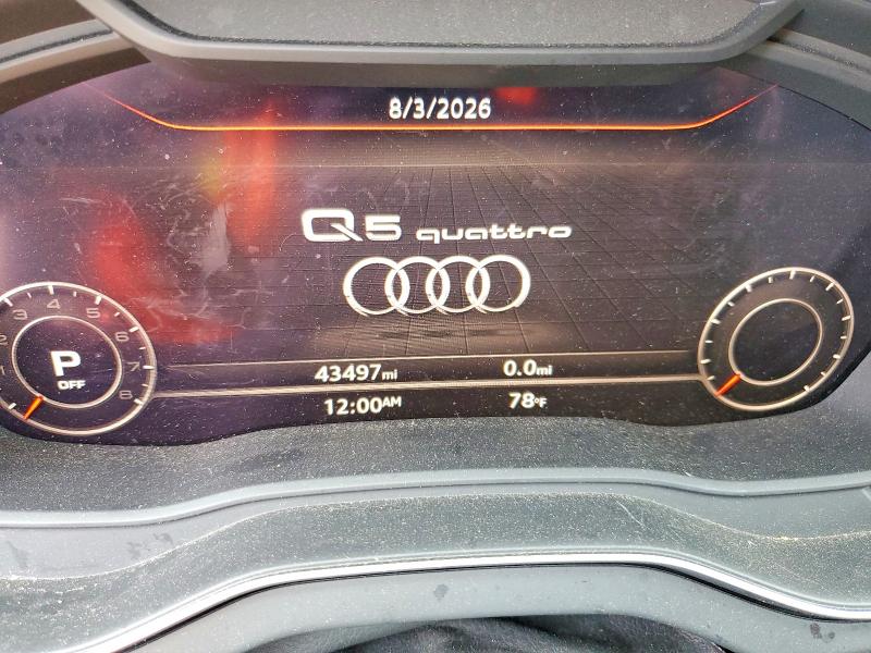 Продажа на аукционе авто 2018 Audi Q5, vin: WA1BNAFY0J2241778, номер лота: 64851656