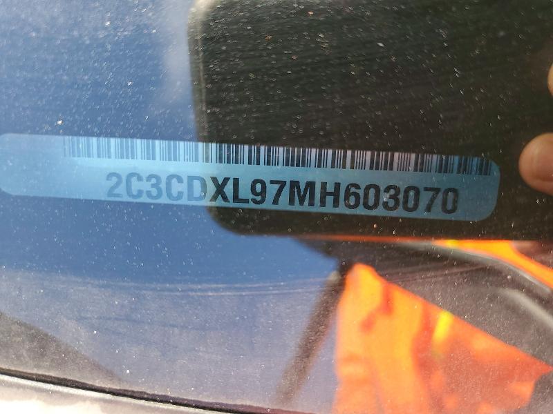 2021 Dodge Charger მანქანა იყიდება აუქციონზე, vin: 2C3CDXL97MH603070, აუქციონის ნომერი: 64047916
