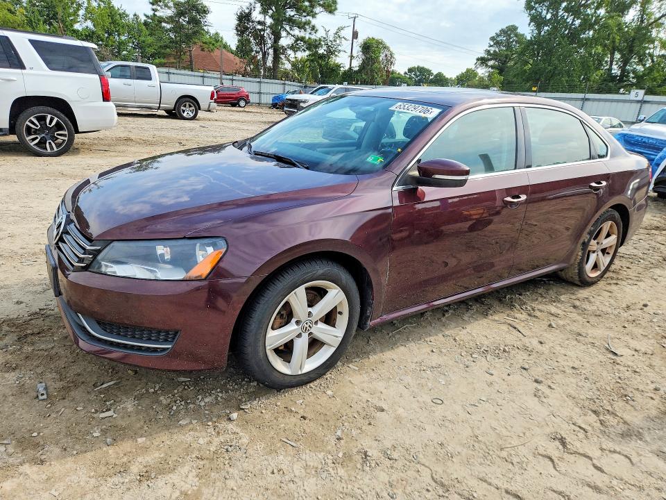 2013 Volkswagen Passat მანქანა იყიდება აუქციონზე, vin: 1VWBP7A30DC018988, აუქციონის ნომერი: 65329706