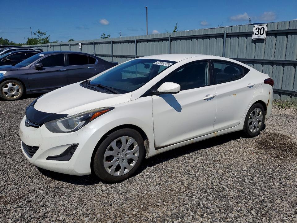 64743776 :رقم المزاد ، 5NPDH4AE3GH726315 vin ، 2016 Hyundai Elantra مزاد بيع