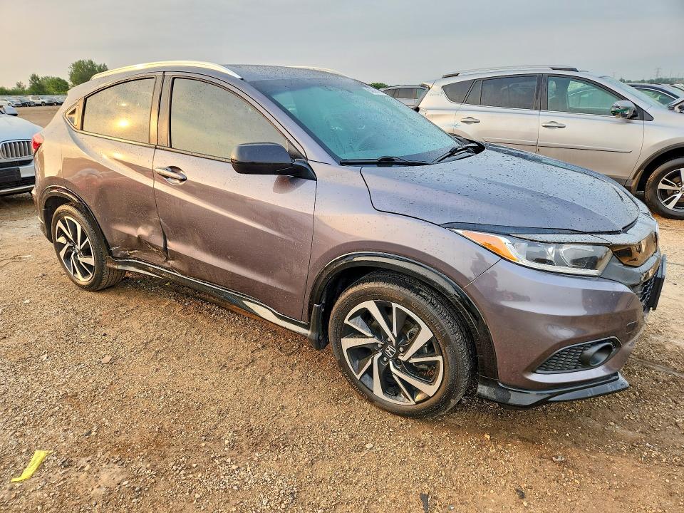 2019 Honda Hr-v მანქანა იყიდება აუქციონზე, vin: 3CZRU6H15KG731608, აუქციონის ნომერი: 64236576