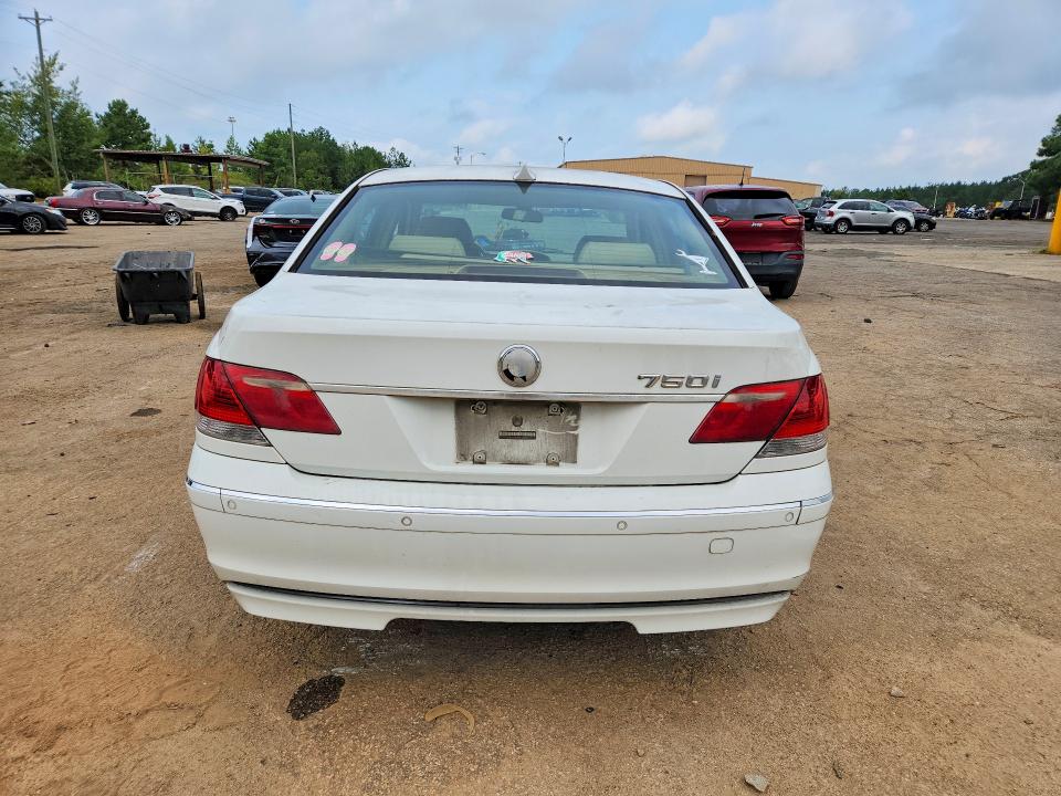 66590786 :رقم المزاد ، WBAHL83597DT07540 vin ، 2007 Bmw 750 مزاد بيع