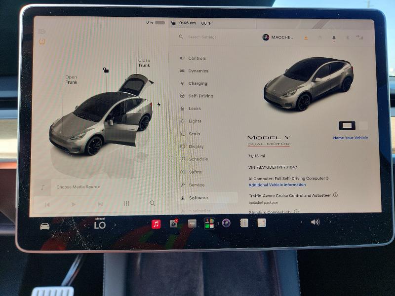 Aukcja sprzedaży 2023 Tesla Model Y, vin: 7SAYGDEF1PF761847, numer aukcji: 62877616