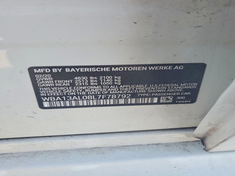 Aukcja sprzedaży 2020 Bmw M235xi, vin: WBA13AL08L7F78792, numer aukcji: 65992666