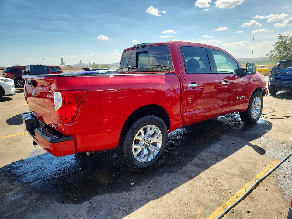 65745646 :رقم المزاد ، 1N6AA1EF0MN530639 vin ، 2021 Nissan Titan مزاد بيع