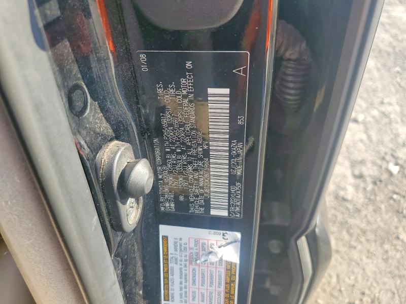 65005566 :رقم المزاد ، JTJBT20X280159684 vin ، 2008 Lexus Gx مزاد بيع