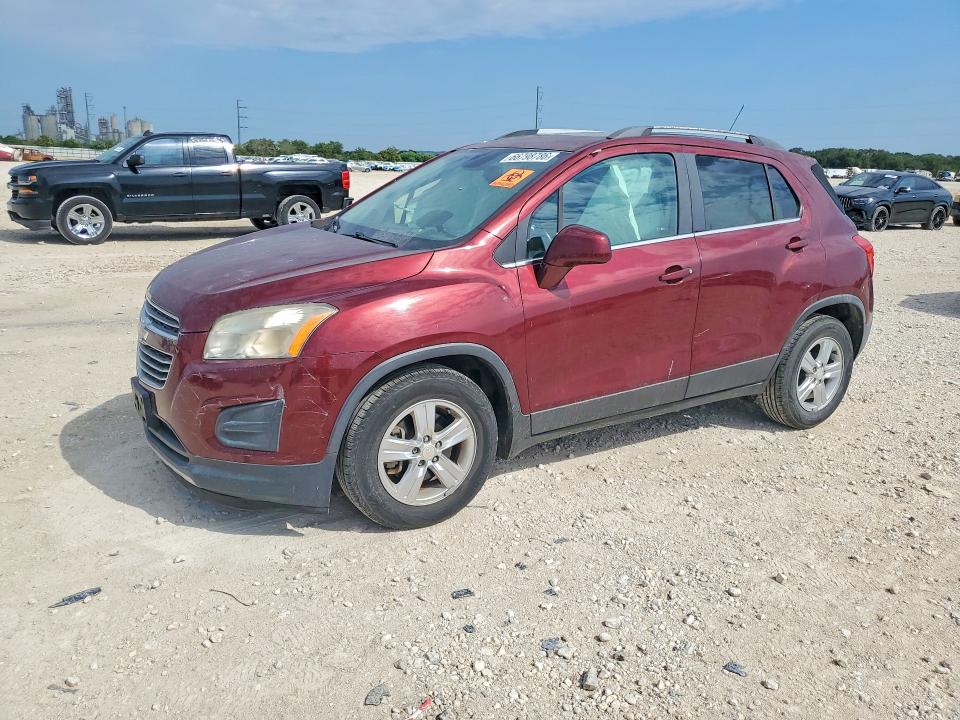 66798786 :رقم المزاد ، 3GNCJLSB2GL124365 vin ، 2016 Chevrolet Trax مزاد بيع