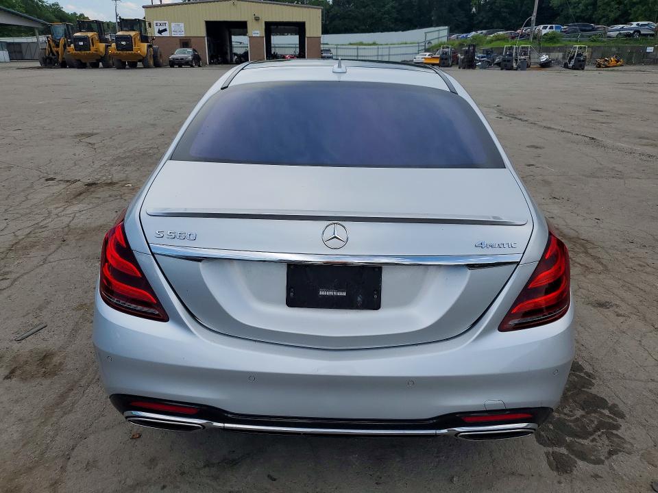 2018 Mercedes-benz S მანქანა იყიდება აუქციონზე, vin: WDDUG8GB4JA366497, აუქციონის ნომერი: 64182986
