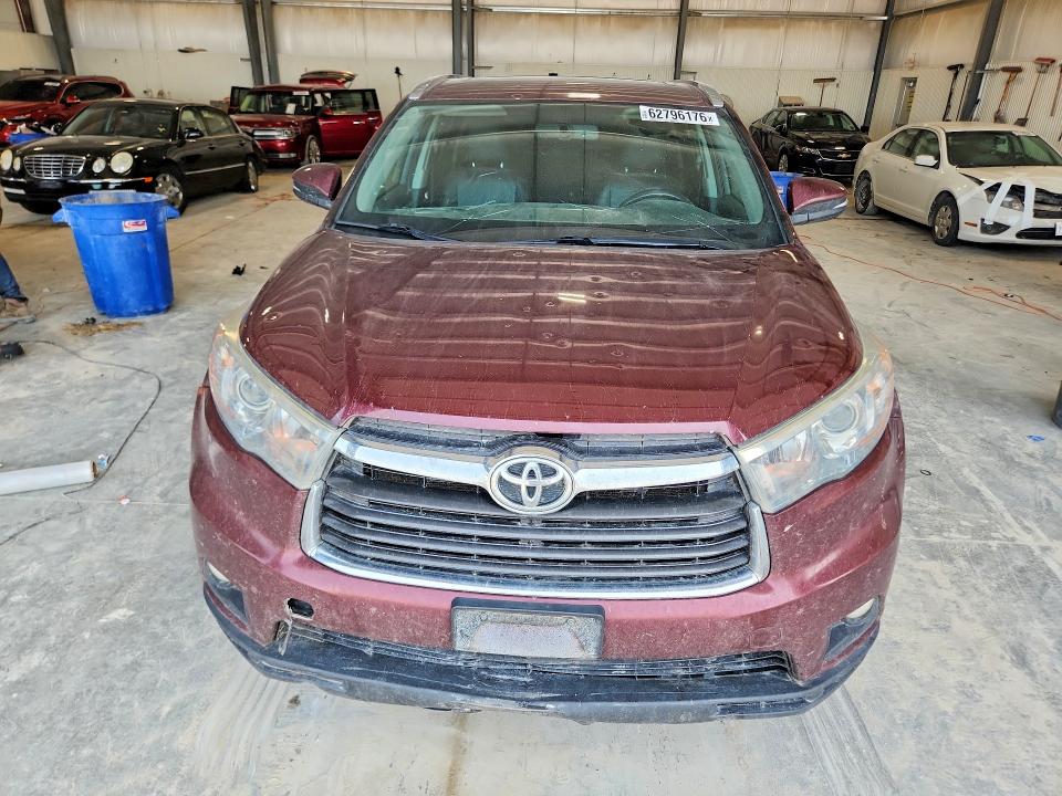 2016 Toyota Highlander მანქანა იყიდება აუქციონზე, vin: 5TDJKRFH6GS275122, აუქციონის ნომერი: 62796176