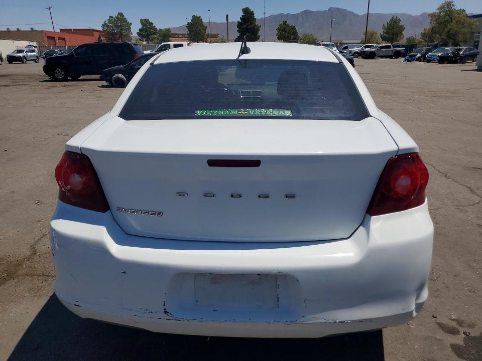 66117786 :رقم المزاد ، 1C3CDZAB3EN130259 vin ، 2014 Dodge Avenger مزاد بيع
