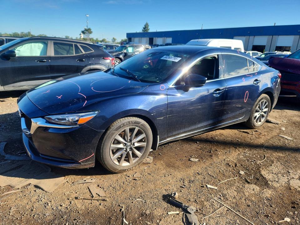 2018 Mazda 6 მანქანა იყიდება აუქციონზე, vin: JM1GL1UM2J1317167, აუქციონის ნომერი: 66368796