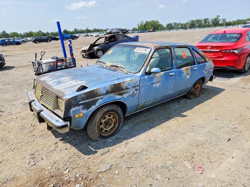 1981 Chevrolet Chevette მანქანა იყიდება აუქციონზე, vin: 1G1AB68D3BY361020, აუქციონის ნომერი: 65143196