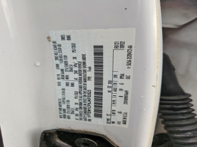 Aukcja sprzedaży 2018 Ford F150, vin: 1FTEW1CPXJKF53523, numer aukcji: 66322006