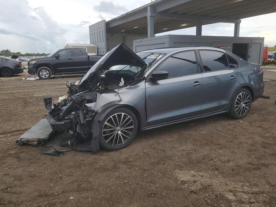 2016 Volkswagen Jetta მანქანა იყიდება აუქციონზე, vin: 3VWD17AJ9GM415451, აუქციონის ნომერი: 64239846