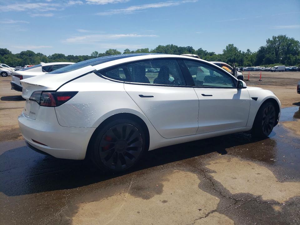 63013916 :رقم المزاد ، 5YJ3E1EC6PF494903 vin ، 2023 Tesla Model 3 مزاد بيع