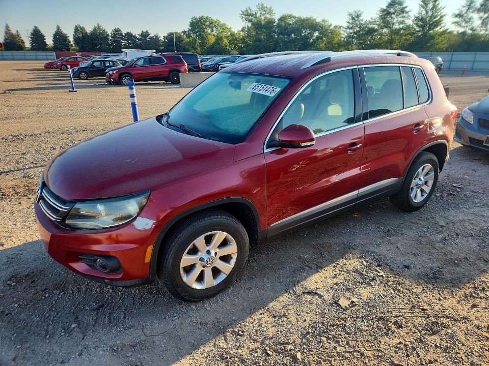 Продажа на аукционе авто 2012 Volkswagen Tiguan, vin: WVGAV7AXXCW003298, номер лота: 65151476