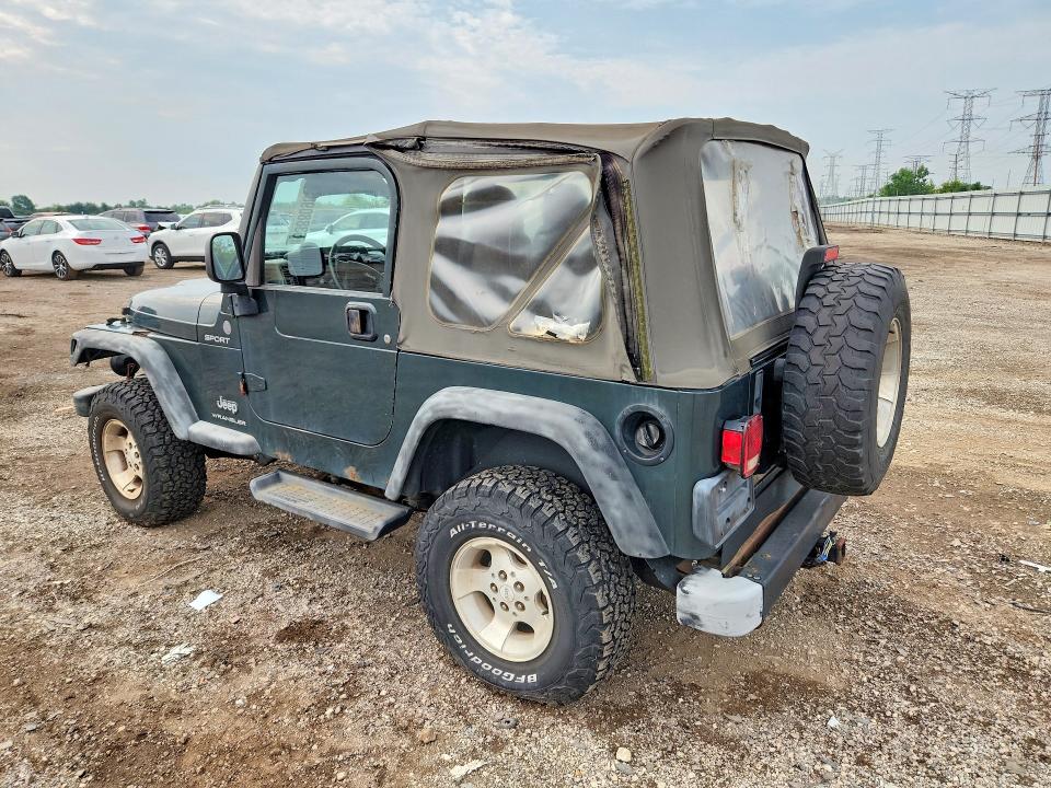 Продажа на аукционе авто 2004 Jeep Wrangler / Tj, vin: 1J4FA49S04P774646, номер лота: 63880906