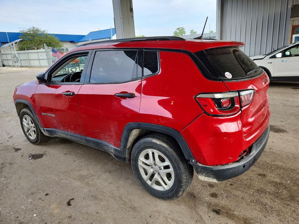 Aukcja sprzedaży 2017 Jeep Compass, vin: 3C4NJCAB4HT658844, numer aukcji: 66696756