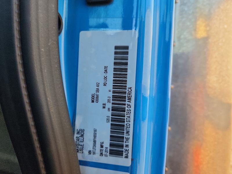 65765826 :رقم المزاد ، 1HTJTSKM8FH659187 vin ، 2015 International 4300 مزاد بيع