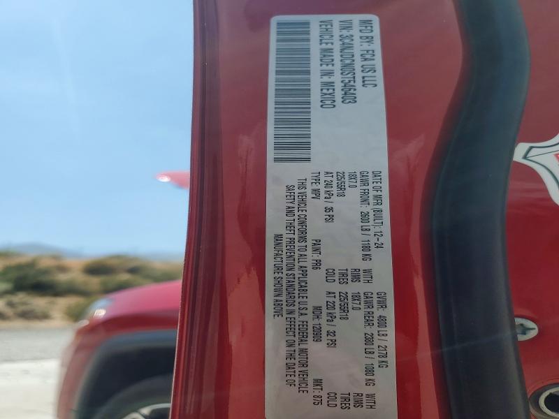 63476176 :رقم المزاد ، 3C4NJDCN0ST546403 vin ، 2025 Jeep Compass مزاد بيع