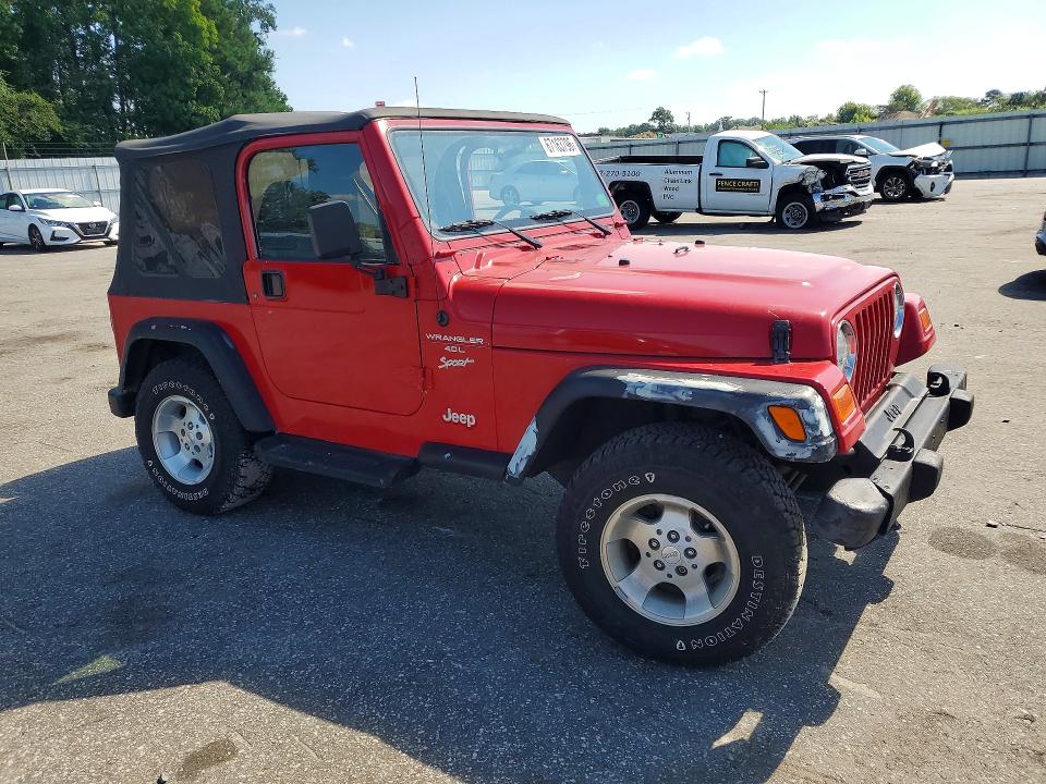67163796 :رقم المزاد ، 1J4FA49S71P352384 vin ، 2001 Jeep Wrangler / Tj مزاد بيع