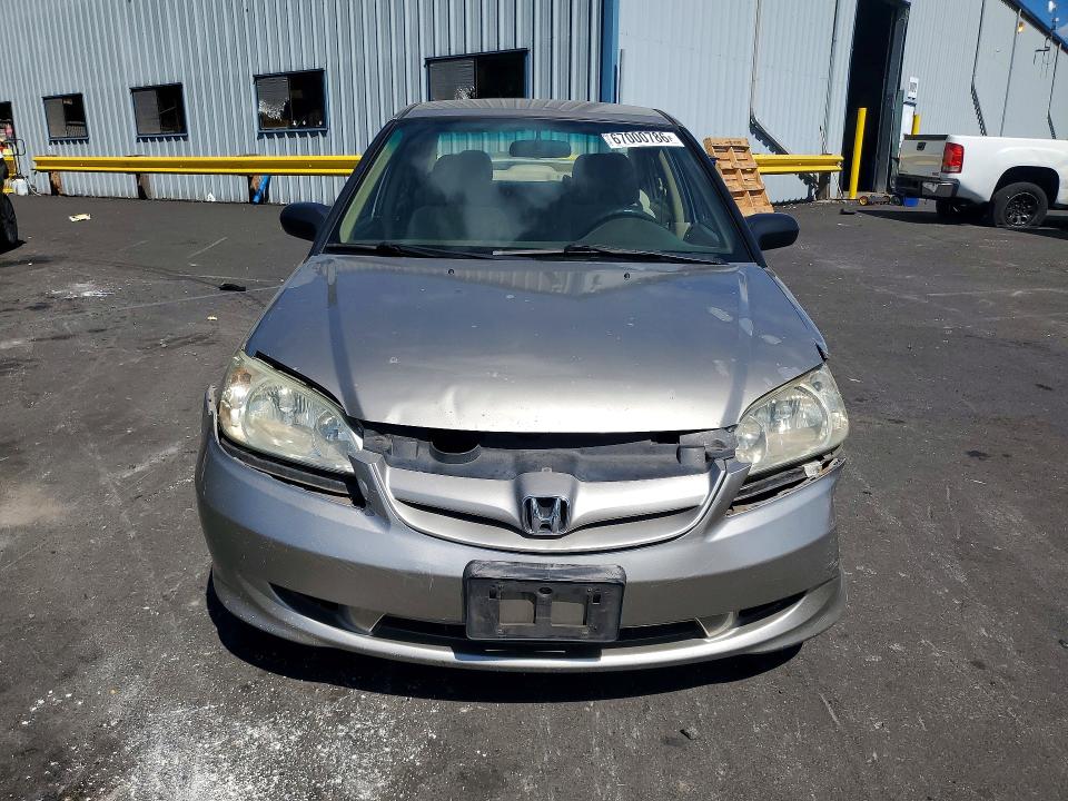 2005 Honda Civic მანქანა იყიდება აუქციონზე, vin: 2HGES165X5H591015, აუქციონის ნომერი: 67000786