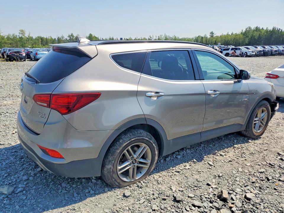 2018 Hyundai Santa Fe Sport მანქანა იყიდება აუქციონზე, vin: 5XYZUDLB8JG517574, აუქციონის ნომერი: 64227276