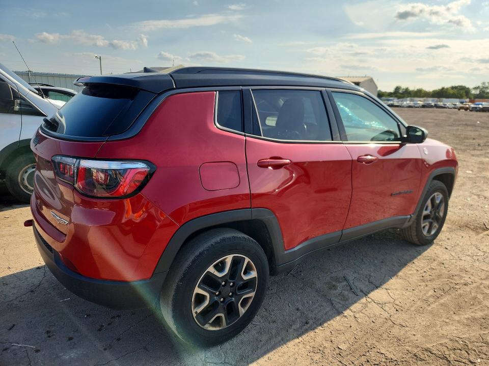 2018 Jeep Compass მანქანა იყიდება აუქციონზე, vin: 3C4NJDDB3JT441955, აუქციონის ნომერი: 66476516