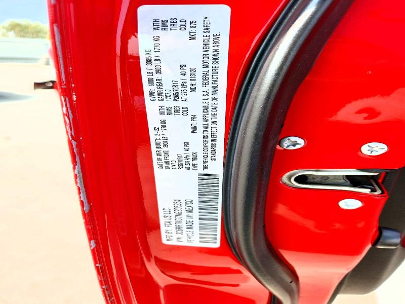 2022 Ram 1500 Classic მანქანა იყიდება აუქციონზე, vin: 3C6RR7KG7NG206264, აუქციონის ნომერი: 63645066
