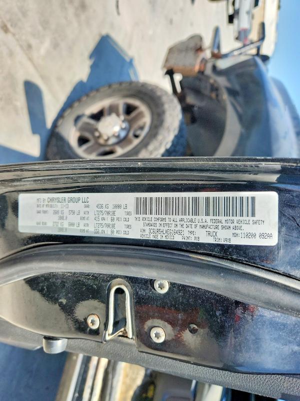 2014 Ram 2500 მანქანა იყიდება აუქციონზე, vin: 3C6UR5HLXEG164921, აუქციონის ნომერი: 67088686