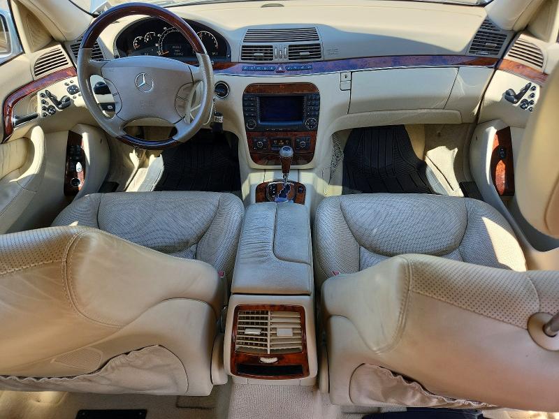2004 Mercedes-benz S მანქანა იყიდება აუქციონზე, vin: WDBNG84J74A417228, აუქციონის ნომერი: 63169686