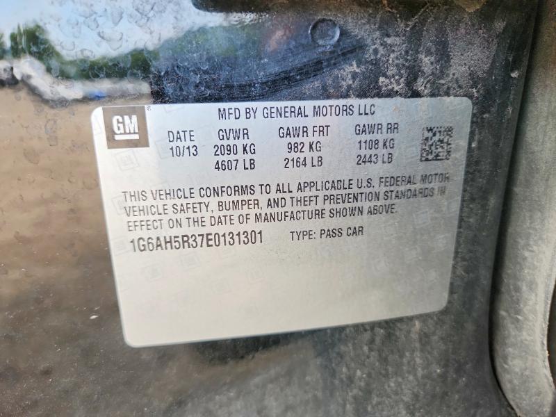 2014 Cadillac Ats მანქანა იყიდება აუქციონზე, vin: 1G6AH5R37E0131301, აუქციონის ნომერი: 65559716