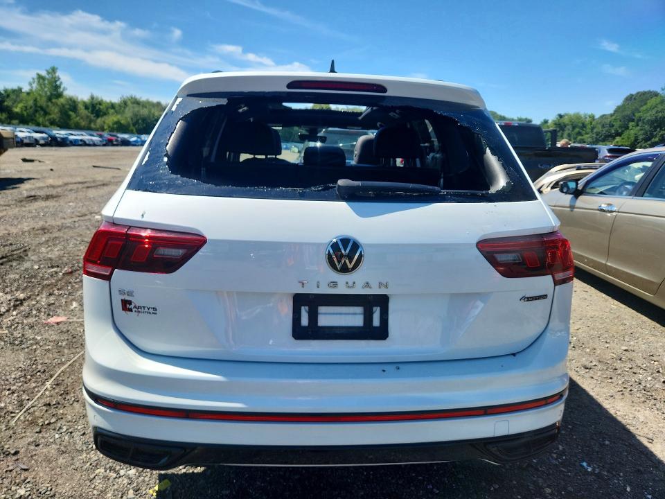 62019006 :رقم المزاد ، 3VV8B7AX9NM057840 vin ، 2022 Volkswagen Tiguan مزاد بيع