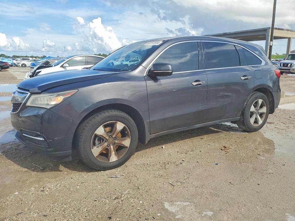2016 Acura Mdx მანქანა იყიდება აუქციონზე, vin: 5FRYD3H21GB003076, აუქციონის ნომერი: 67291856