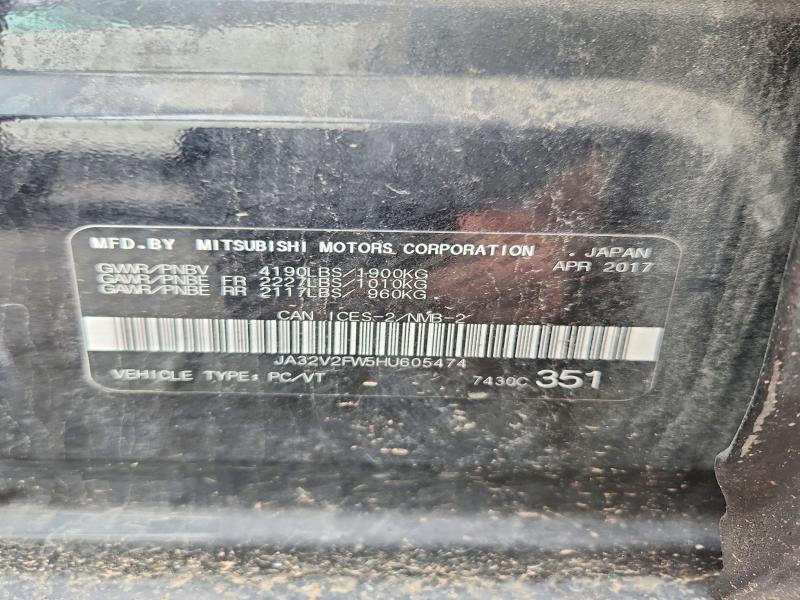 Продажа на аукционе авто 2017 Mitsubishi Lancer, vin: JA32V2FW5HU605474, номер лота: 65176276