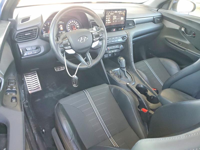 2022 Hyundai Veloster N მანქანა იყიდება აუქციონზე, vin: KMHT36AH1NU015596, აუქციონის ნომერი: 61594236